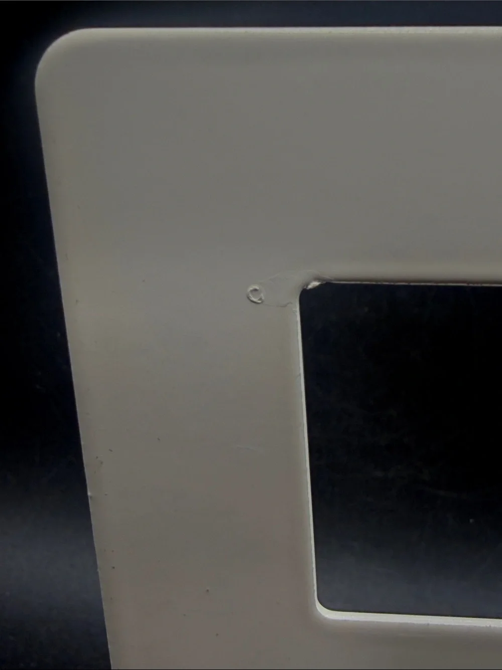 IKEA Billy Letter B Bookend Slanted Metal White Tone Minimalist Shelf Decor